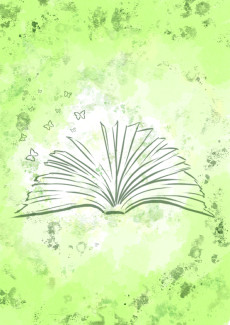 aufgeblättertes Buch